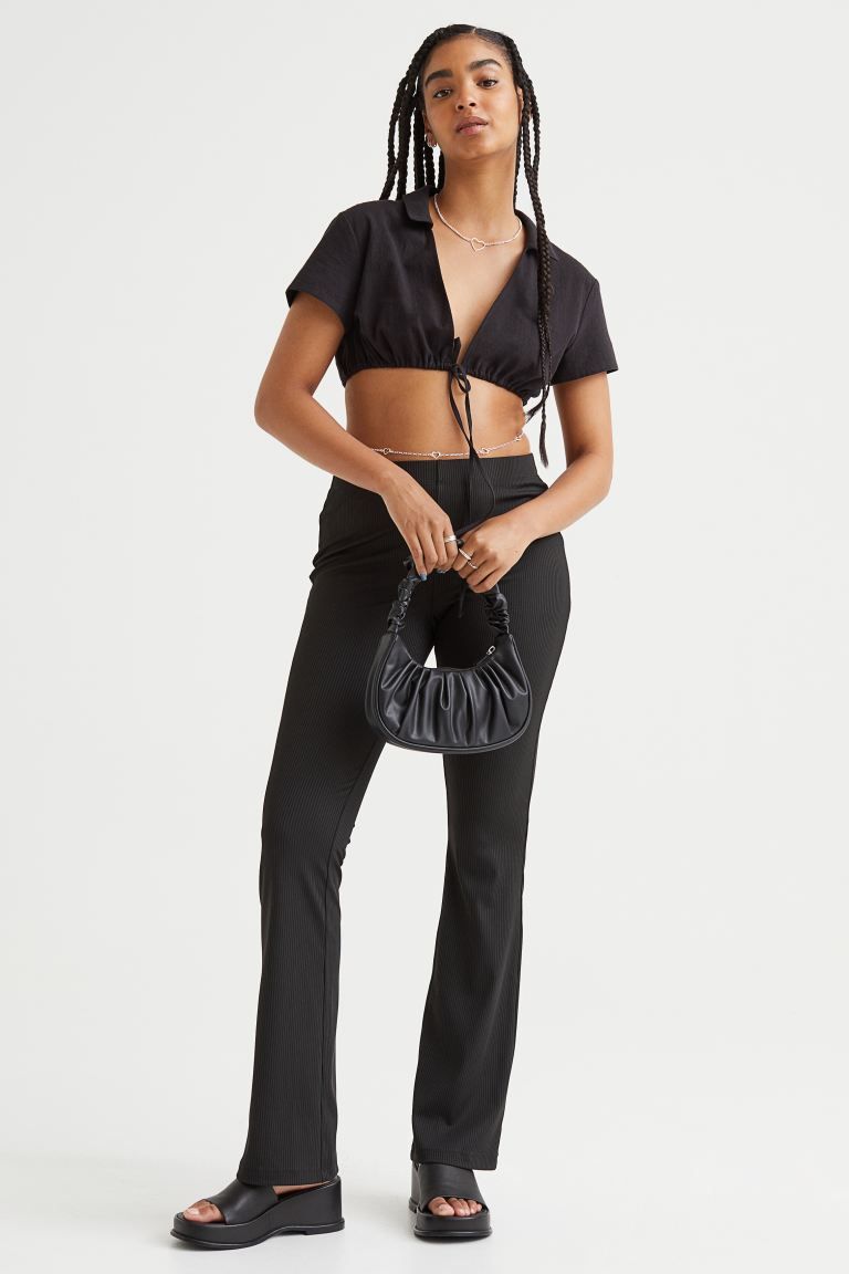 Ribbed Jazz Pants | H&M (US)