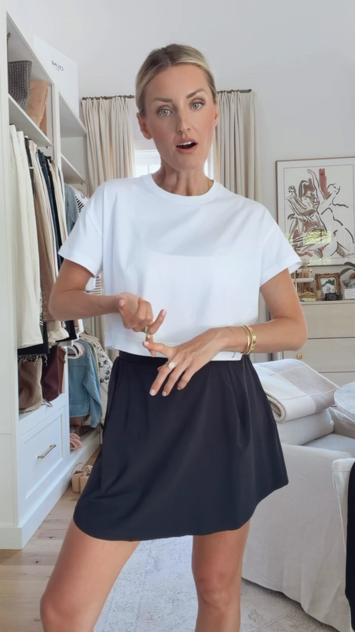 I love how versatile this top is 👏🏼 you could wear this to workout or just as an everyday look! Wearing S in the top & M in the skort. Use my code BRITTANYXSPANX for 15% off your first order! @Spanx #SpanxPartner

#LTKootd #LTKSeasonal #LTKActive