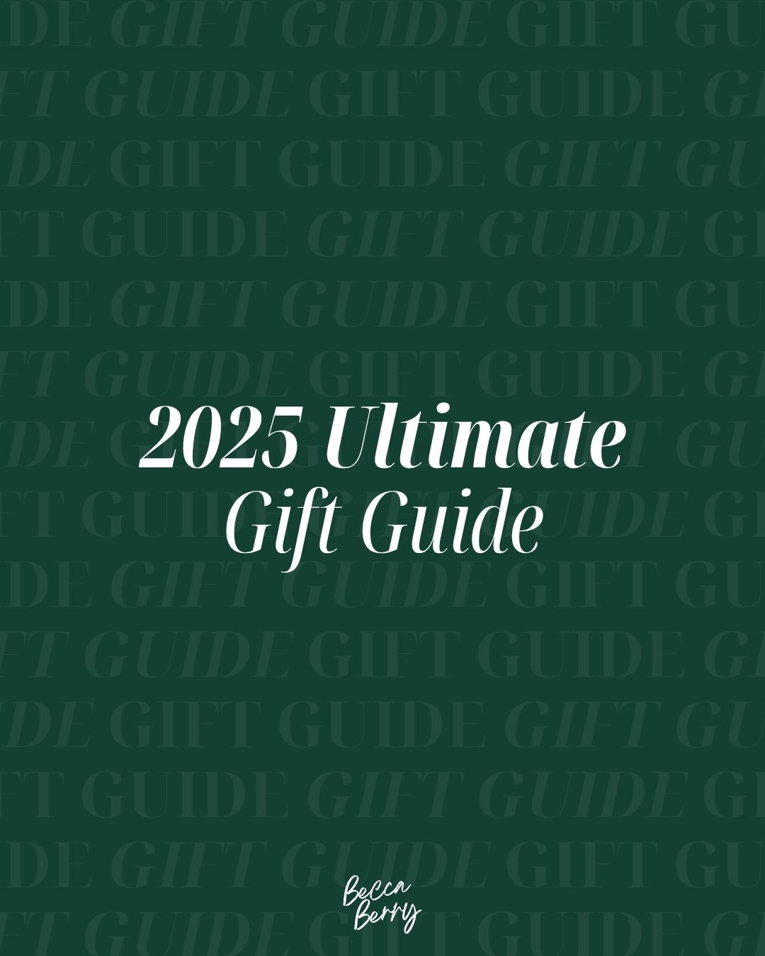 Shop the ultimate 2025 holiday gift guide! Everything from beauty to fashion and home essentials.

#HolidayGiftGuide #GiftsForHer #GiftsForHim #Rebecksley 

#LTKFindsUnder100 #LTKGiftGuide #LTKHoliday