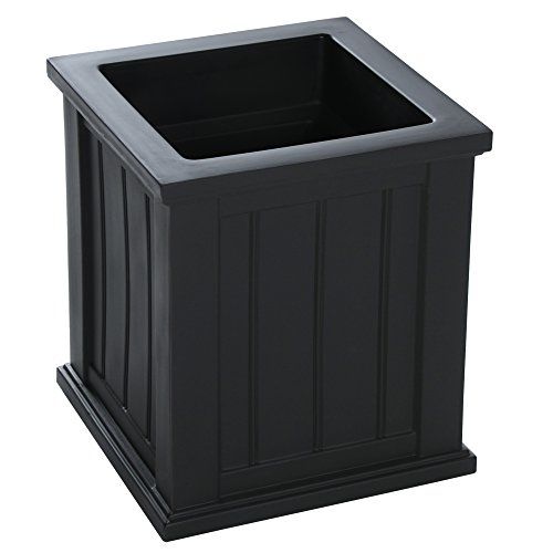 Mayne 4837B Cod Planter, Black, 16-Inch | Amazon (US)