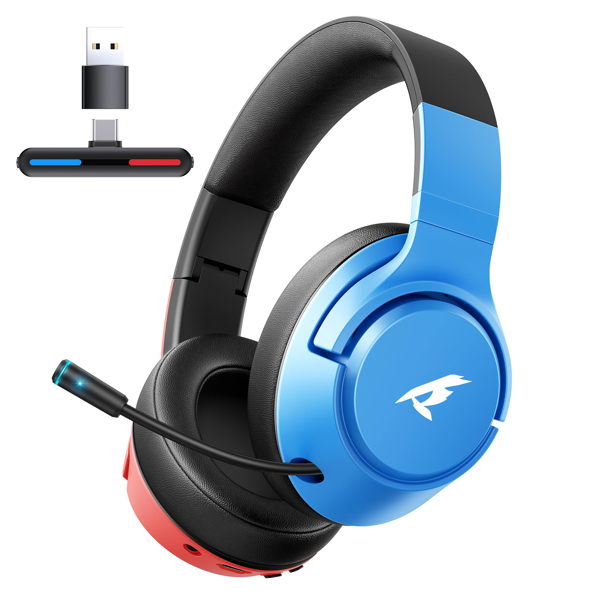CG-01 2.4Ghz Wireless Gaming Headset for Nintendo Switch丨OLED丨Lite, Bluetooth 5.4 Gaming Head... | Amazon (US)