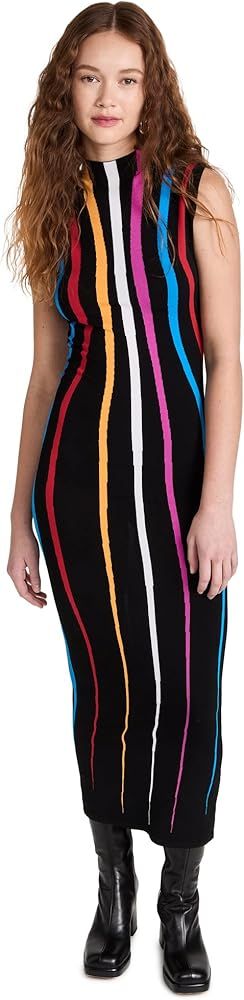 Victor Glemaud Women's Sleeveless Mock Neck Full Length Dress | Amazon (US)