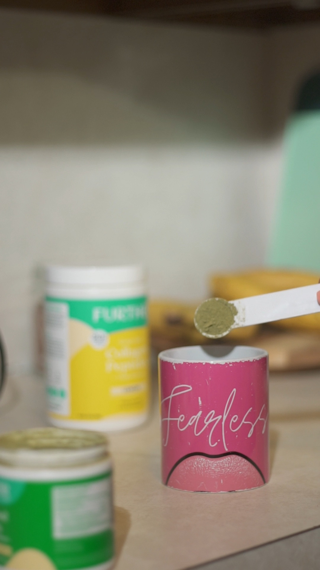 A creamy hot tea you never knew you needed, using Further Foods’s Superfood matcha and lemon flavored collagen powder. 

#LTKU