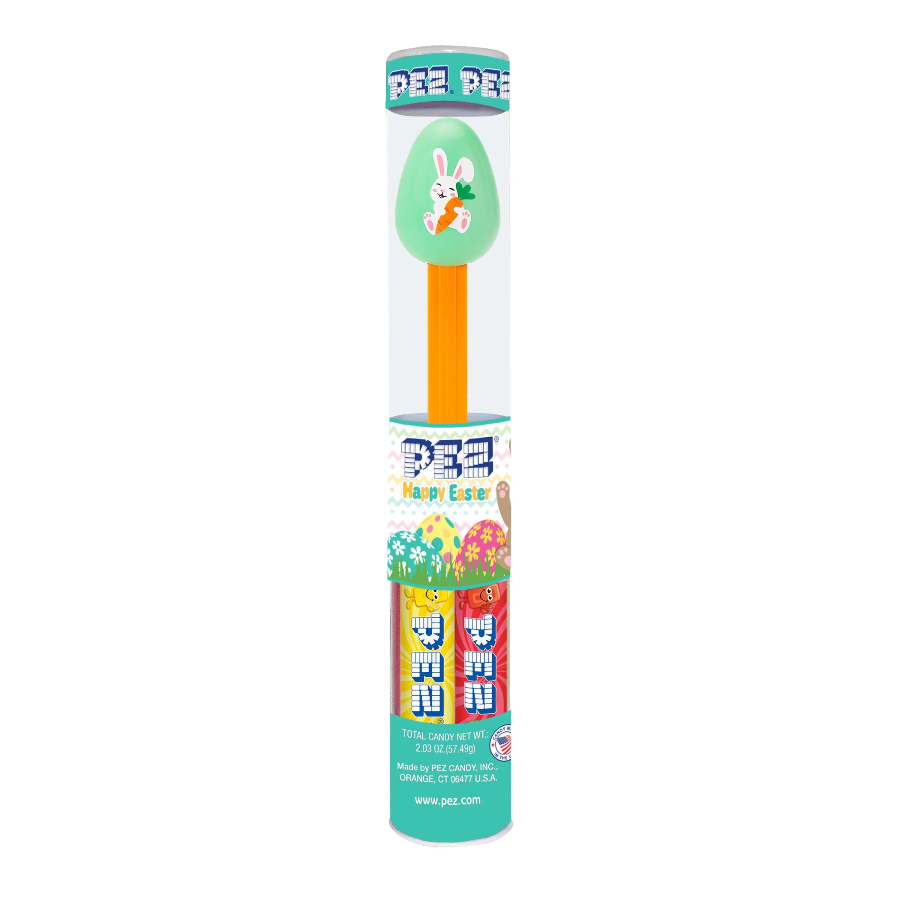 PEZ Easter Egg Tube,1 Candy Dispenser Plus 7 Rolls Assorted Candy,1 Count, 2.03 oz | Walmart (US)