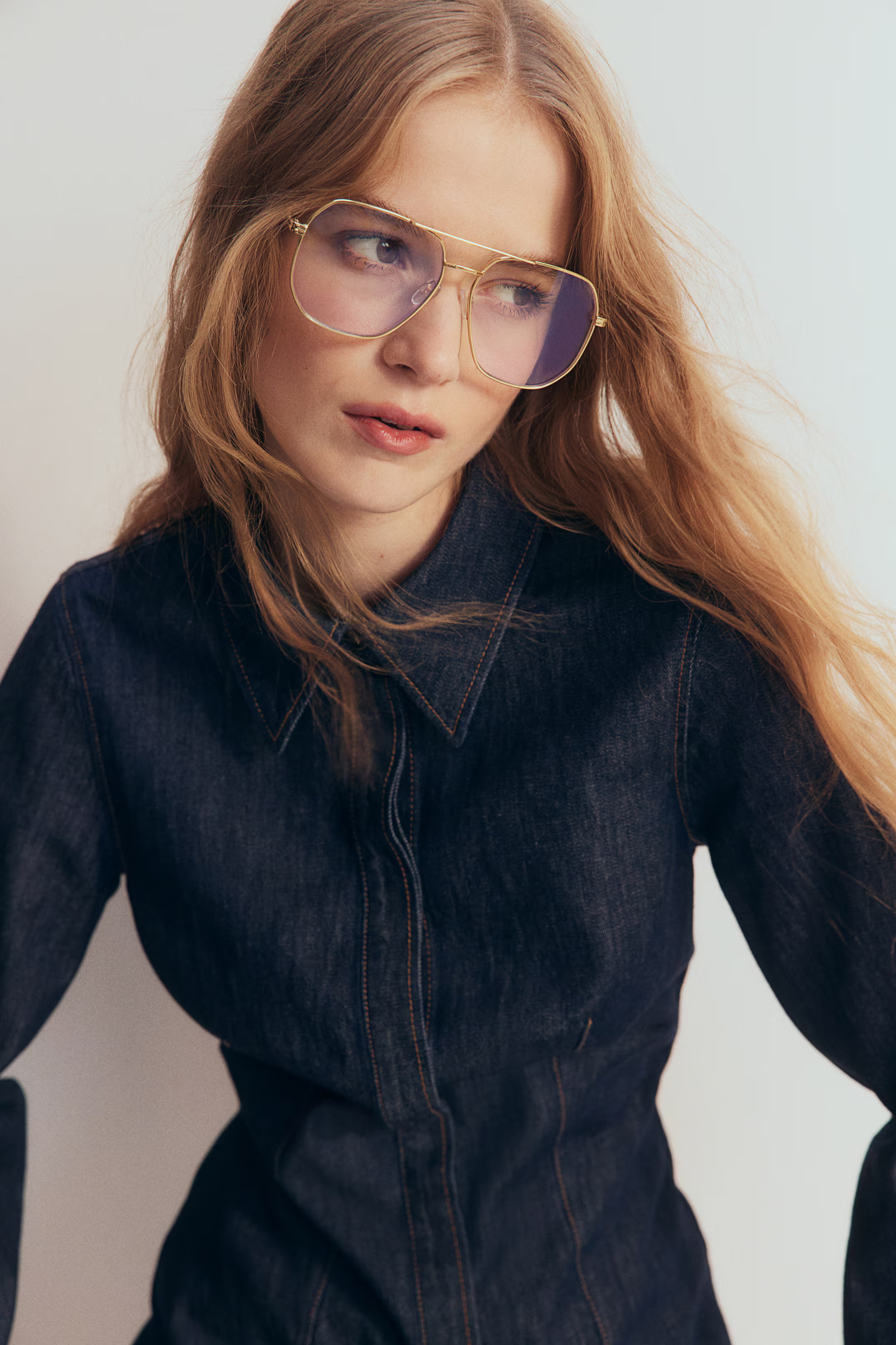 Camicia in denim sciancrata | H&M (FR, IT, ES, PT, BE)