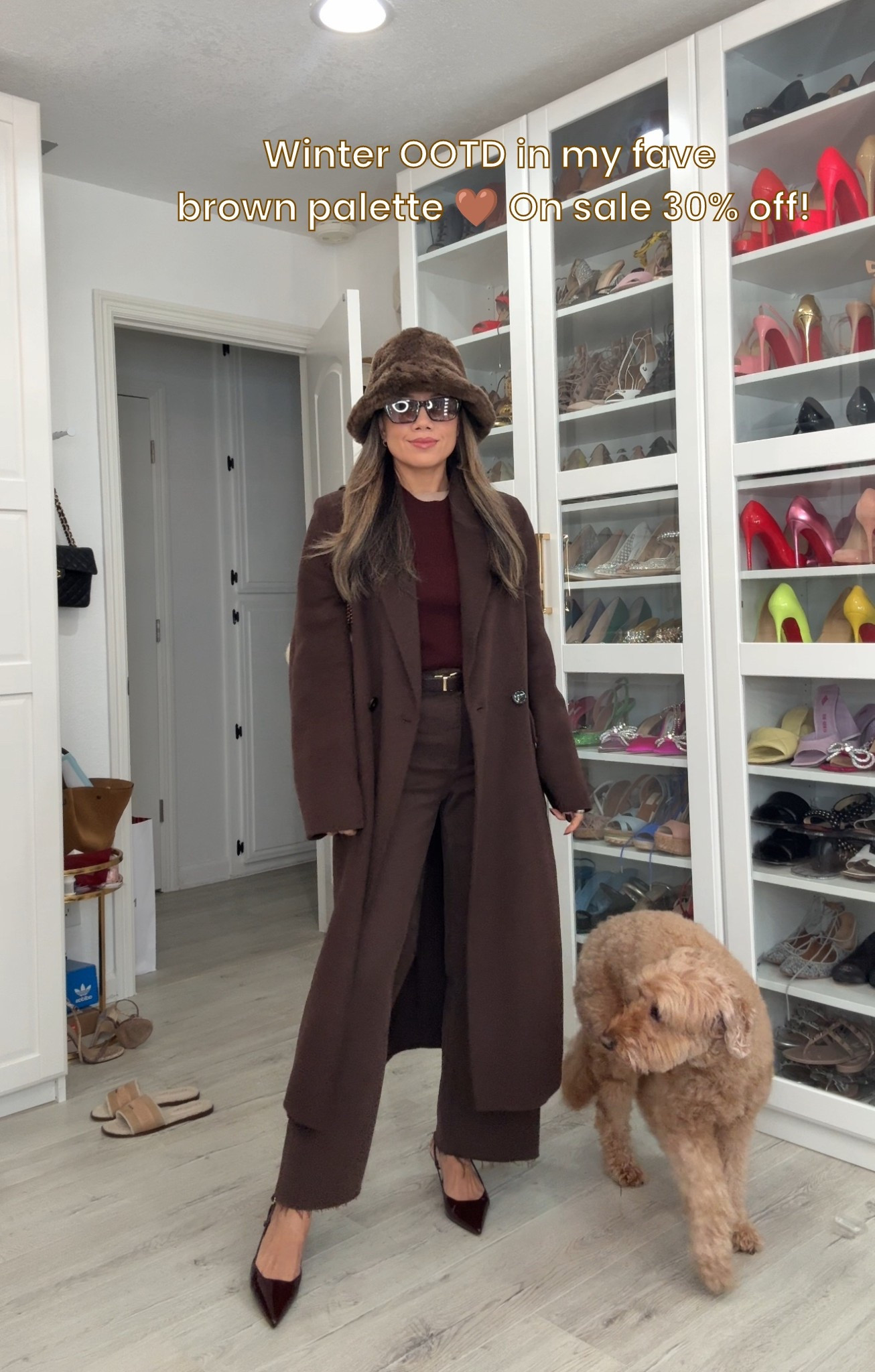 One of my favorite brown monochromatic winter OOTDs — so cozy, so classic, and so me 🤎✨
And the best part… it’s currently 30% off!

Perfect for winter coffee runs, holiday errands, or just feeling put together without trying too hard. 

#LTKFindsUnder100 #LTKSeasonal #LTKSaleAlert