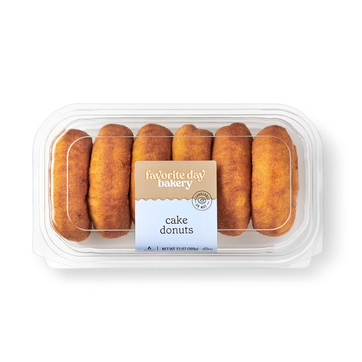 Plain Cake Donuts - 12.9oz/6ct - Favorite Day™ | Target