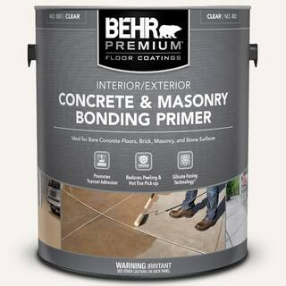 BEHR PREMIUM 1 Gal. Concrete and Masonry Bonding Primer 88001 - The Home Depot | The Home Depot