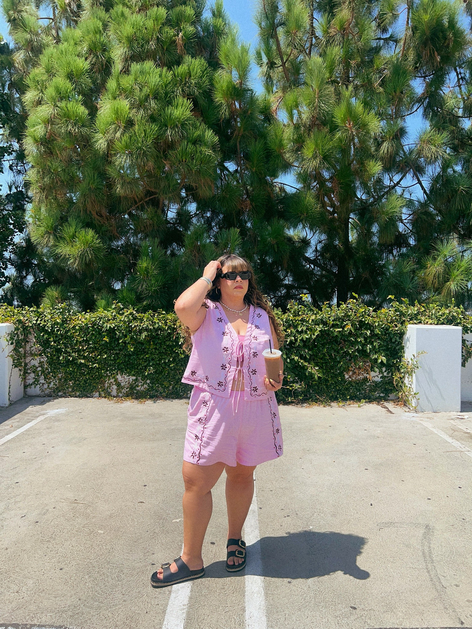 Plus size, plus size fashion, style, pink, pink set, princess polly, curvy 

#LTKMidsize #LTKFindsUnder100 #LTKPlusSize