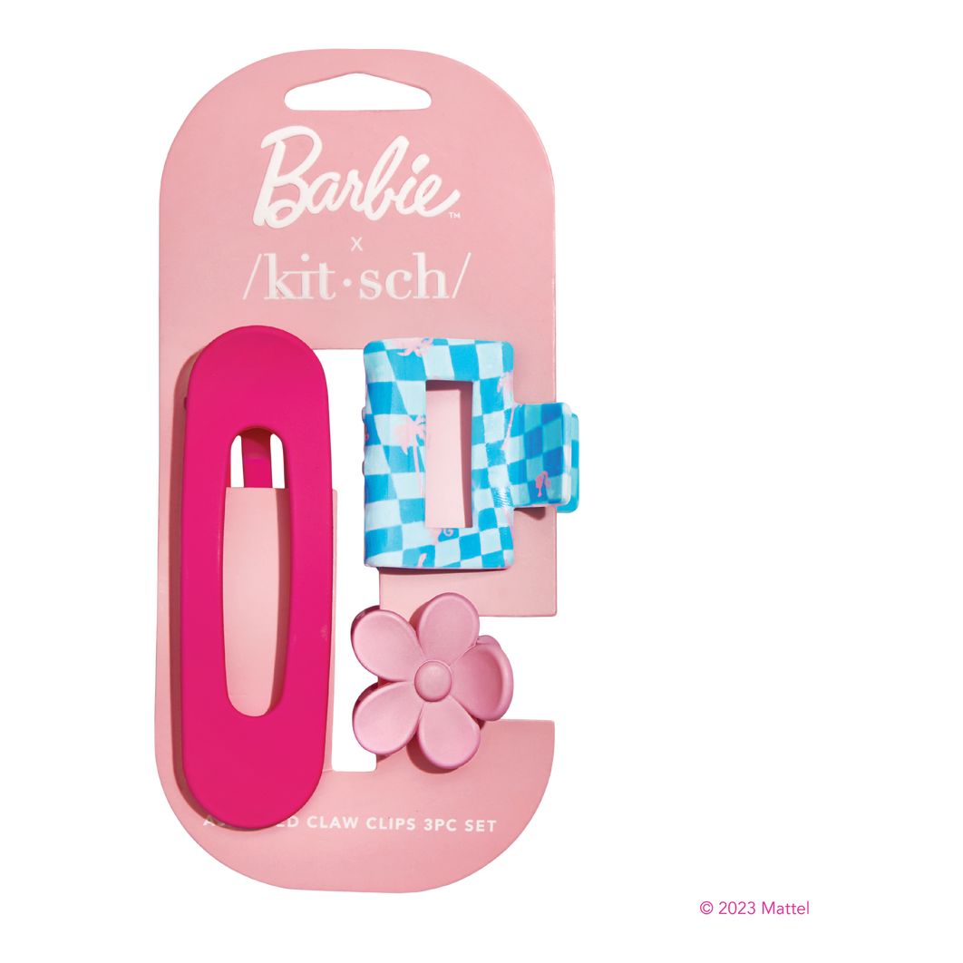 Barbie x Kitsch Assorted Claw Clip Set | Ulta