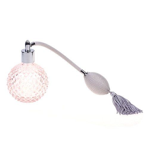 Beautyflier 3.4 Oz Perfume Atomizer Clear Glass Empty Refillable Perfume Bottle with Long Tassel (St | Amazon (US)