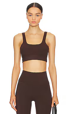 Varley Freesoft Cori Bra in Coffee from Revolve.com | Revolve Clothing (Global)