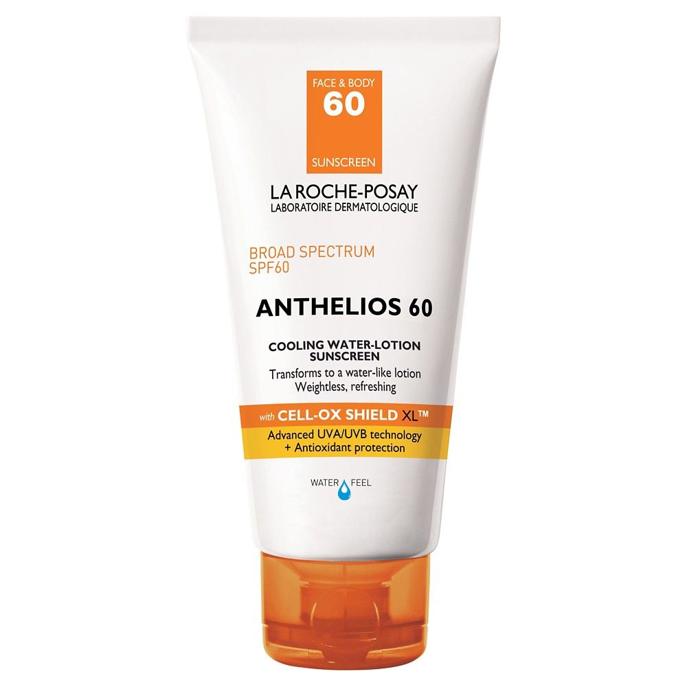 La Roche Posay Anthelios Cooling Water-Lotion Face and Body Sunscreen SPF 60 - 5.0 fl oz | Target