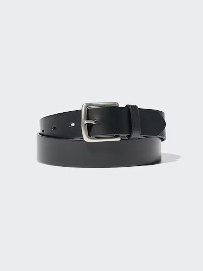 Italian Oiled Leather Belt | UNIQLO (UK)