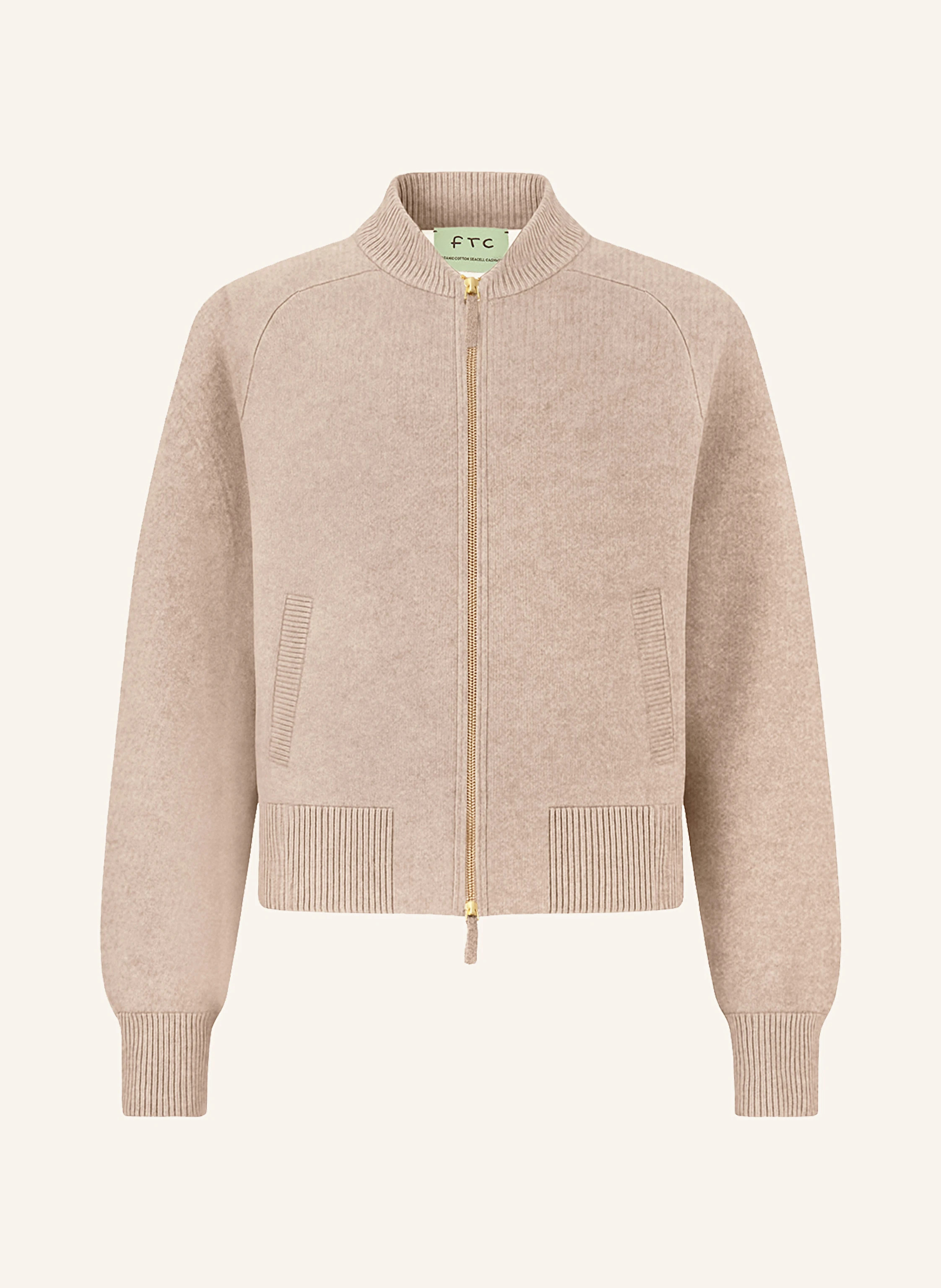FTC CASHMERE Strickjacke in beige | Breuninger (DACH)