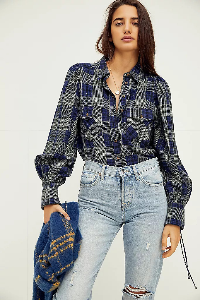Sun City Plaid Top | Free People (Global - UK&FR Excluded)