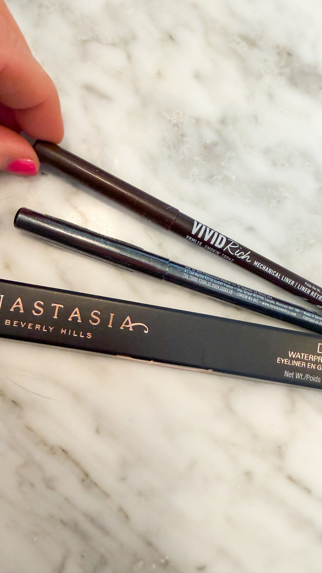 buy this not that • skip the NYX eyeliner and get the @Anastasia Beverly Hills dark side = the BEST waterproof eyeliner for under $20 •

#LTKOver40 #LTKBeauty