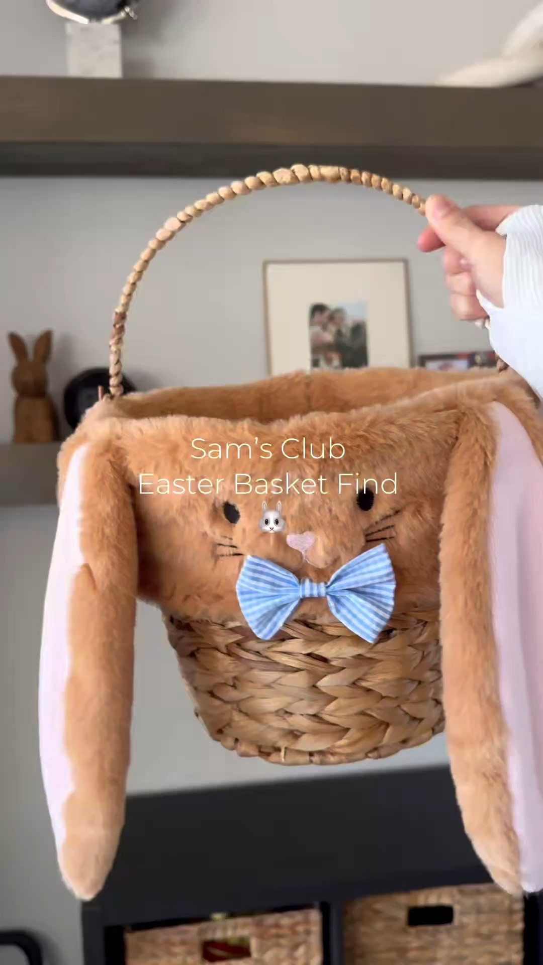 Moms… RUN to Sam’s Club for this Easter basket 🐰 Total Pottery Barn dupe! I’m planning to have my son’s name embroidered on one of the bunny ears to personalize it.

If you’re looking for Easter basket ideas for toddlers or boys, this is such a cute and affordable option. Perfect for a toddler Easter basket, baby Easter basket, or boy mom Easter basket idea. I love finding budget-friendly Pottery Barn dupes and this Sam’s Club find is too good not to share.

#LTKKids #LTKBaby #LTKSeasonal