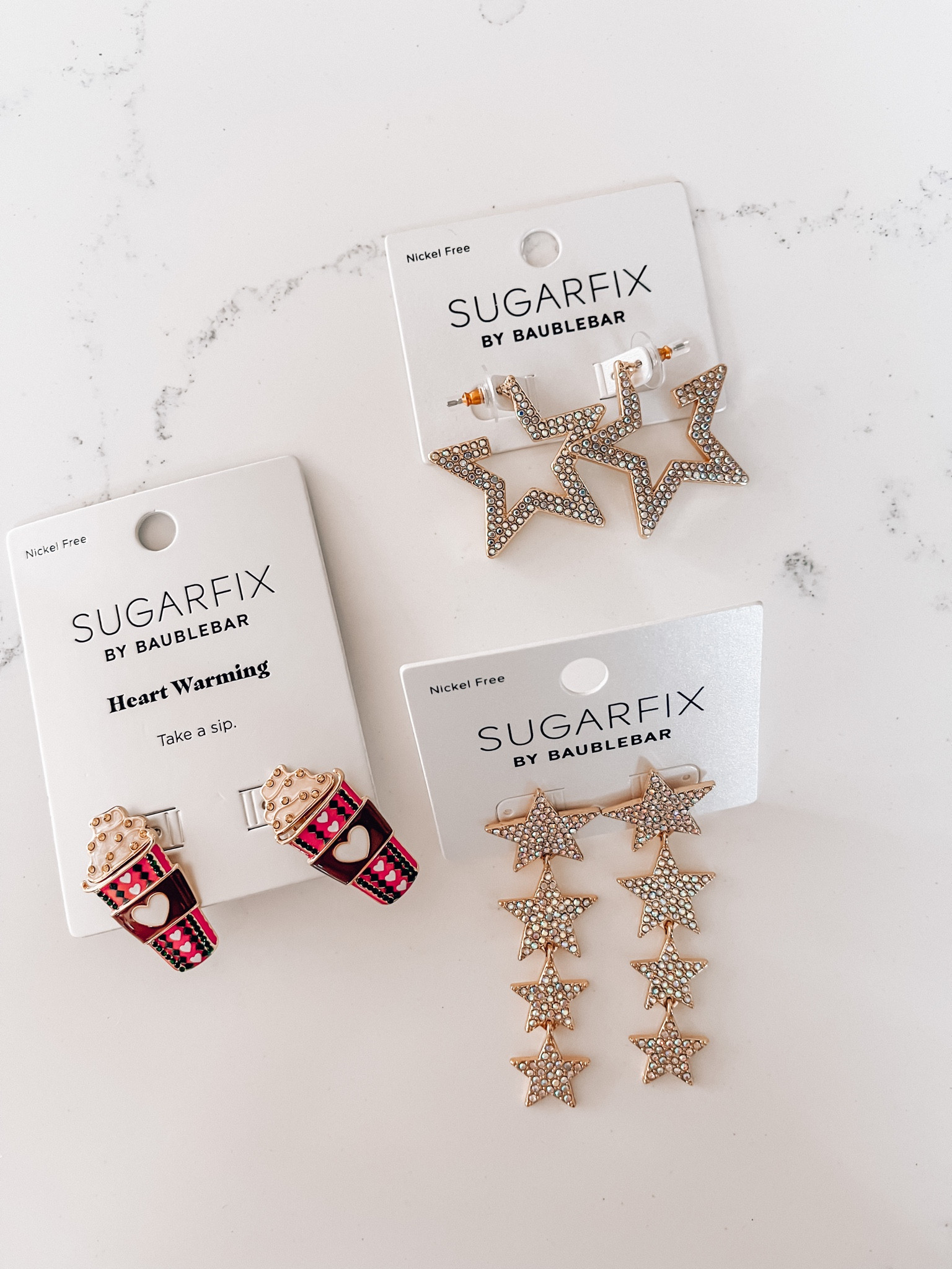 Baublebar knows how to do holiday earrings right. 👌🏼 Super affordable priced & so fun & sparkly. 🤩 #holidayoutfit #holidayearrings #stockingstuffer 

#LTKunder50 #LTKHoliday #LTKSeasonal