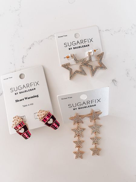 Baublebar knows how to do holiday earrings right. 👌🏼 Super affordable priced & so fun & sparkly. 🤩 #holidayoutfit #holidayearrings #stockingstuffer 

#LTKunder50 #LTKHoliday #LTKSeasonal