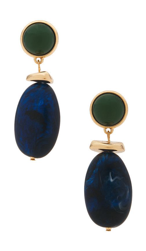Lovers and Friends Vaila Earrings in Blue,Green. | Revolve Clothing (Global)