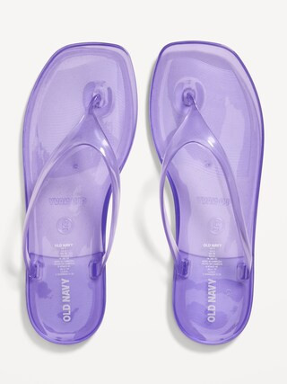Flip-Flop Jelly Sandals for Women | Old Navy (US)