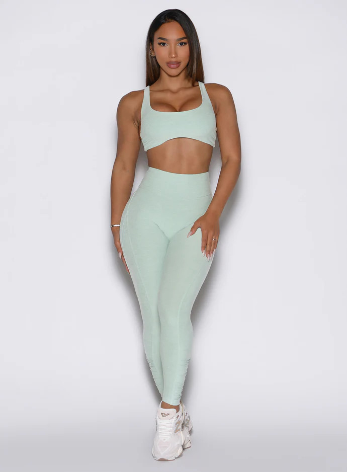 Women's Stretchy Lavender Running Leggings | Bombshell Sportswear | Bombshell Sportswear