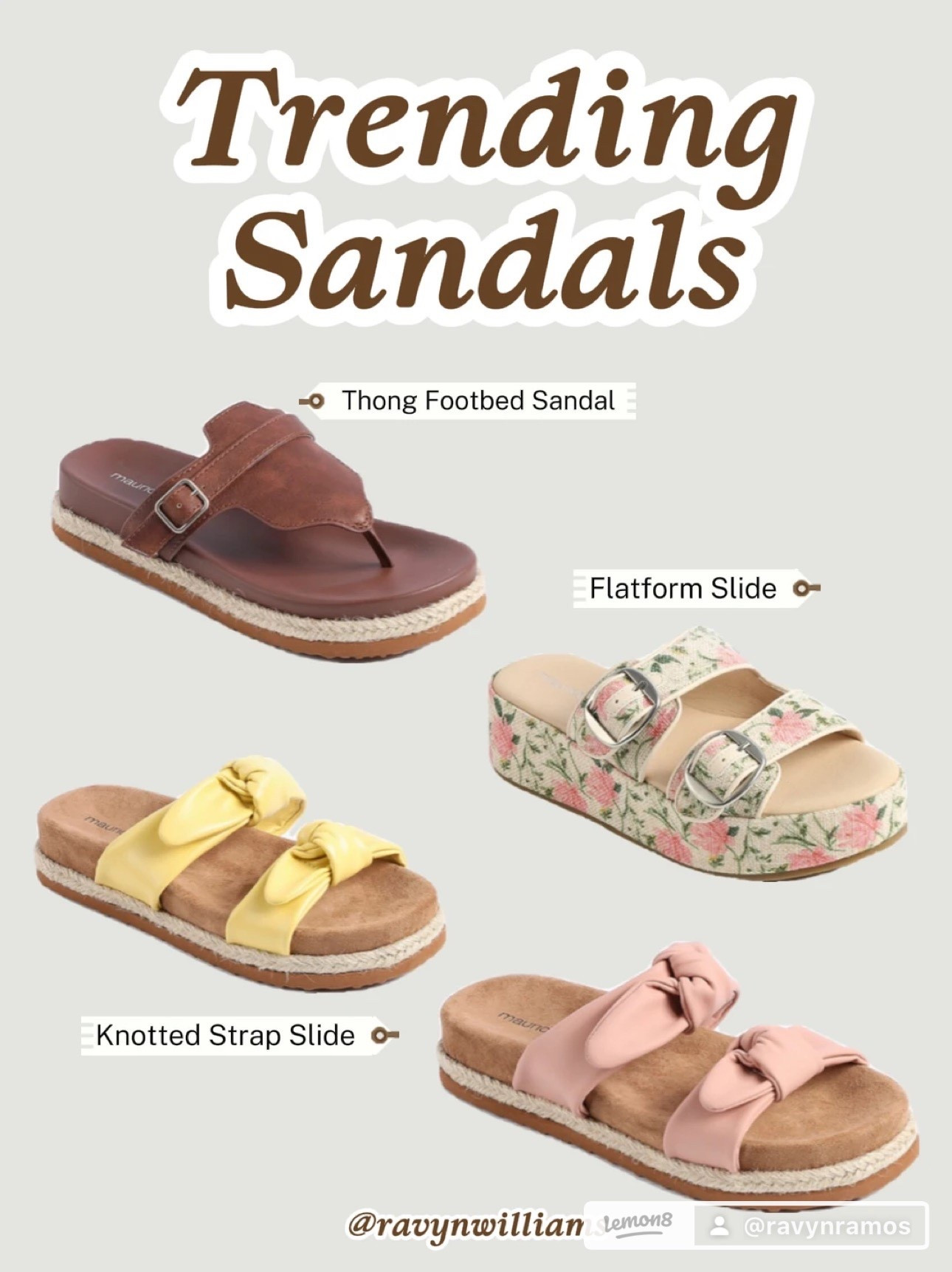 I mean just look at how adorable these sandals are! Maurice’s is not talked about enough and these are perfect for Spring & Summer 🌸🌼

#maurices #sandals #slides

#LTKSeasonal #LTKootd