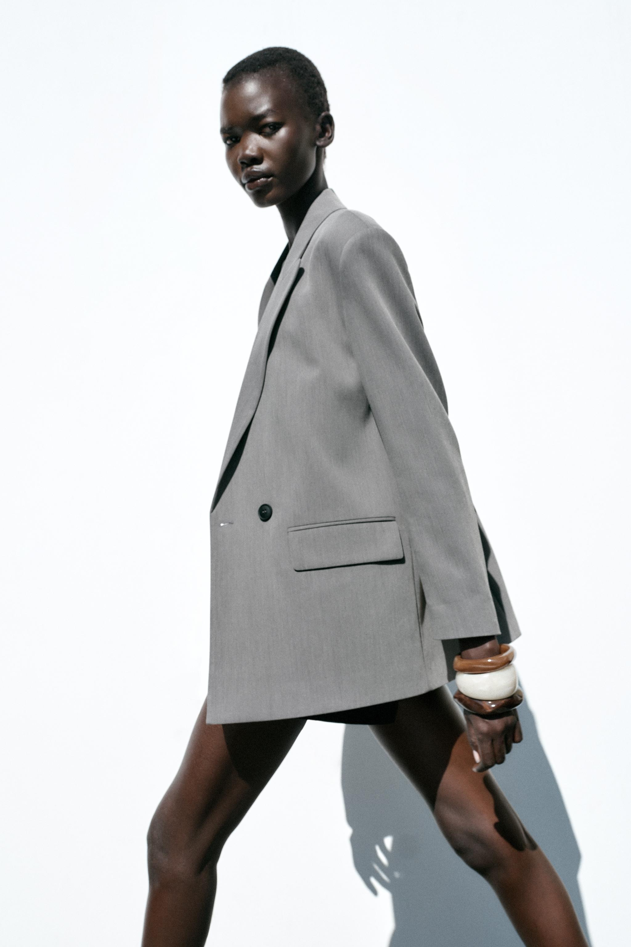 OVERSIZED DOUBLE BREASTED BLAZER | Zara US