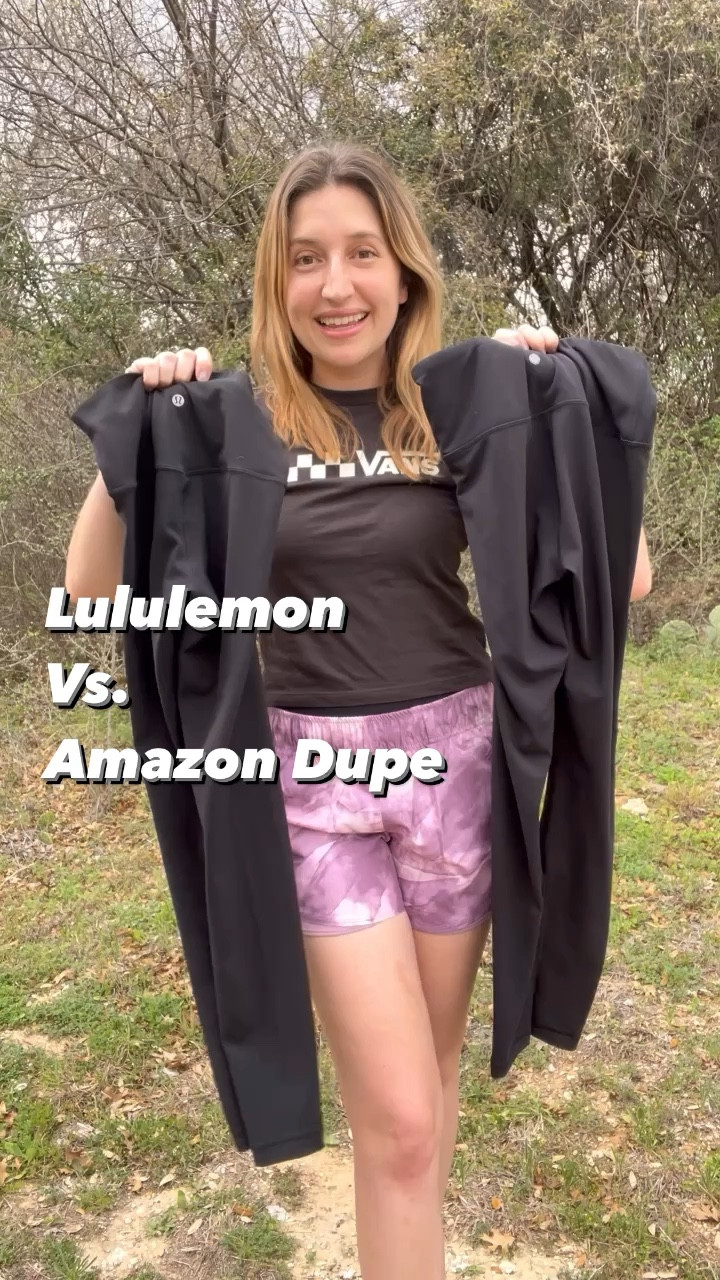 Lululemon vs. Amazon! Both are AMAZING quality and oh so similar. Follow me for more comparisons! 

#LTKunder50 #LTKGiftGuide #LTKsalealert
