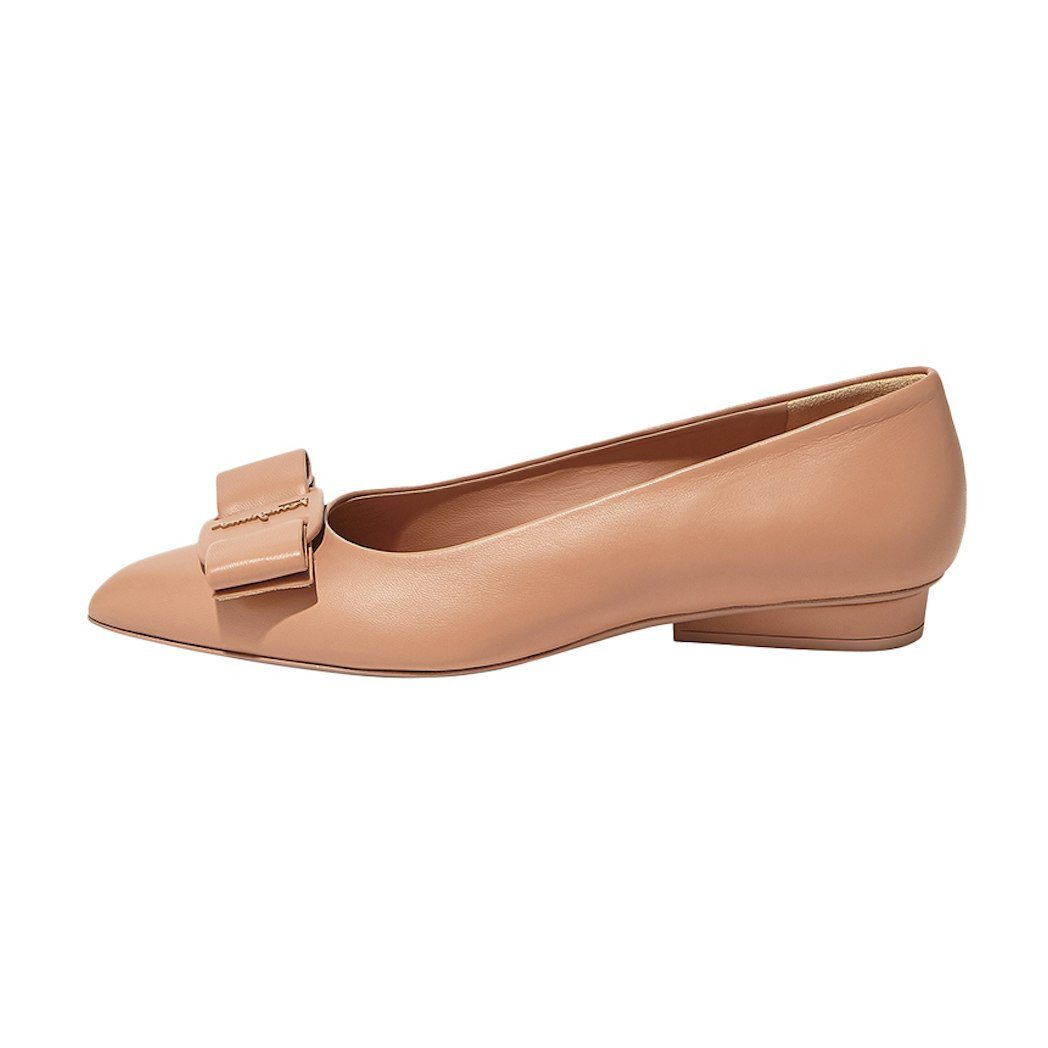 (W) FERRAGAMO Viva Ballet Flat 'Pale Pink' US 6.5W | Novelship