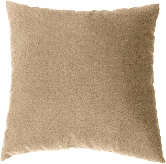 Cushion Source 17" x 17" Throw Pillow | Indoor/Outdoor | Multiple Fabric Options Available (Sunbr... | Amazon (US)