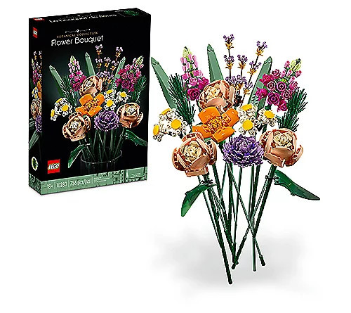 LEGO Flower Bouquet 10280 Building Kit - 756pc | QVC