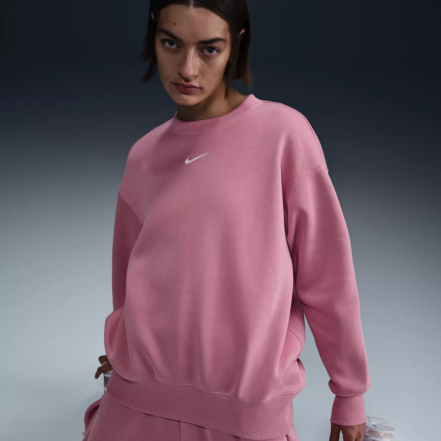 Nike Women's Sportswear Phoenix Fleece Oversized Sweatshirt | Dick's Sporting Goods