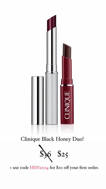 @HSN has a really good deal on @clinique black honey right now! Usually $36, deal is $25…. Use code HSN2024 for $10 off your first order! 

#HSNInfluencer #LoveHSN #ad