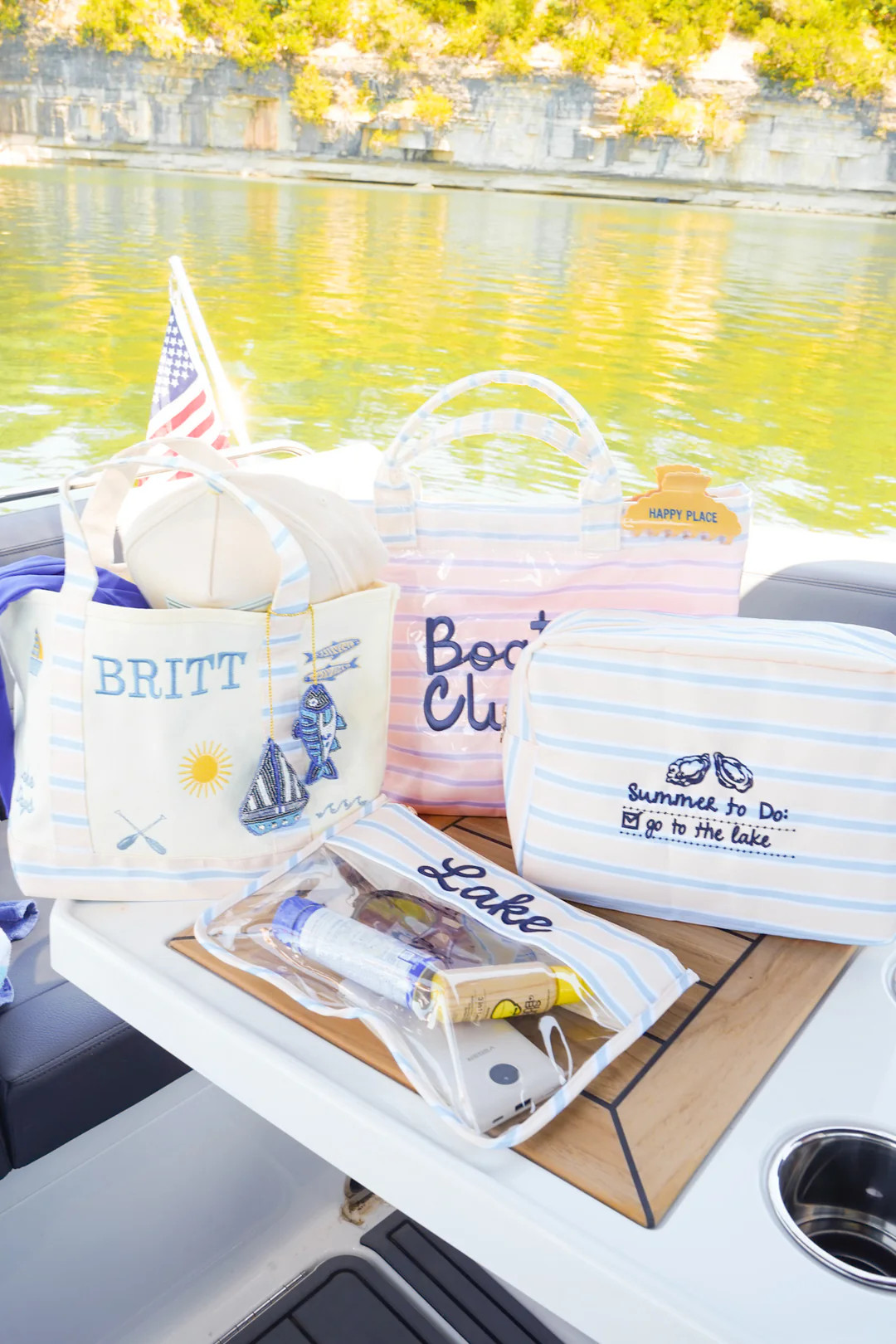 Summer to Do: Go to the Lake - Nylon XL Bag | KenzKustomz