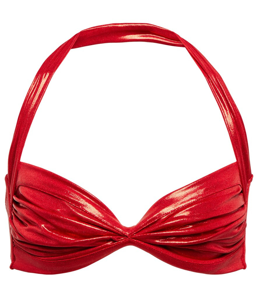 Bikini-Oberteil Bill aus Lamé | Mytheresa (DACH)