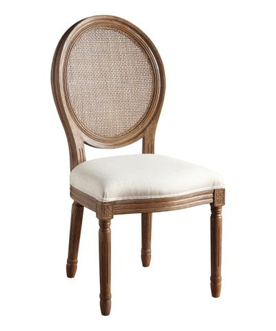 OSP Home Furnishings Off-White Stella Cane Back Side Chair | Best Price and Reviews | Zulily | Zulily