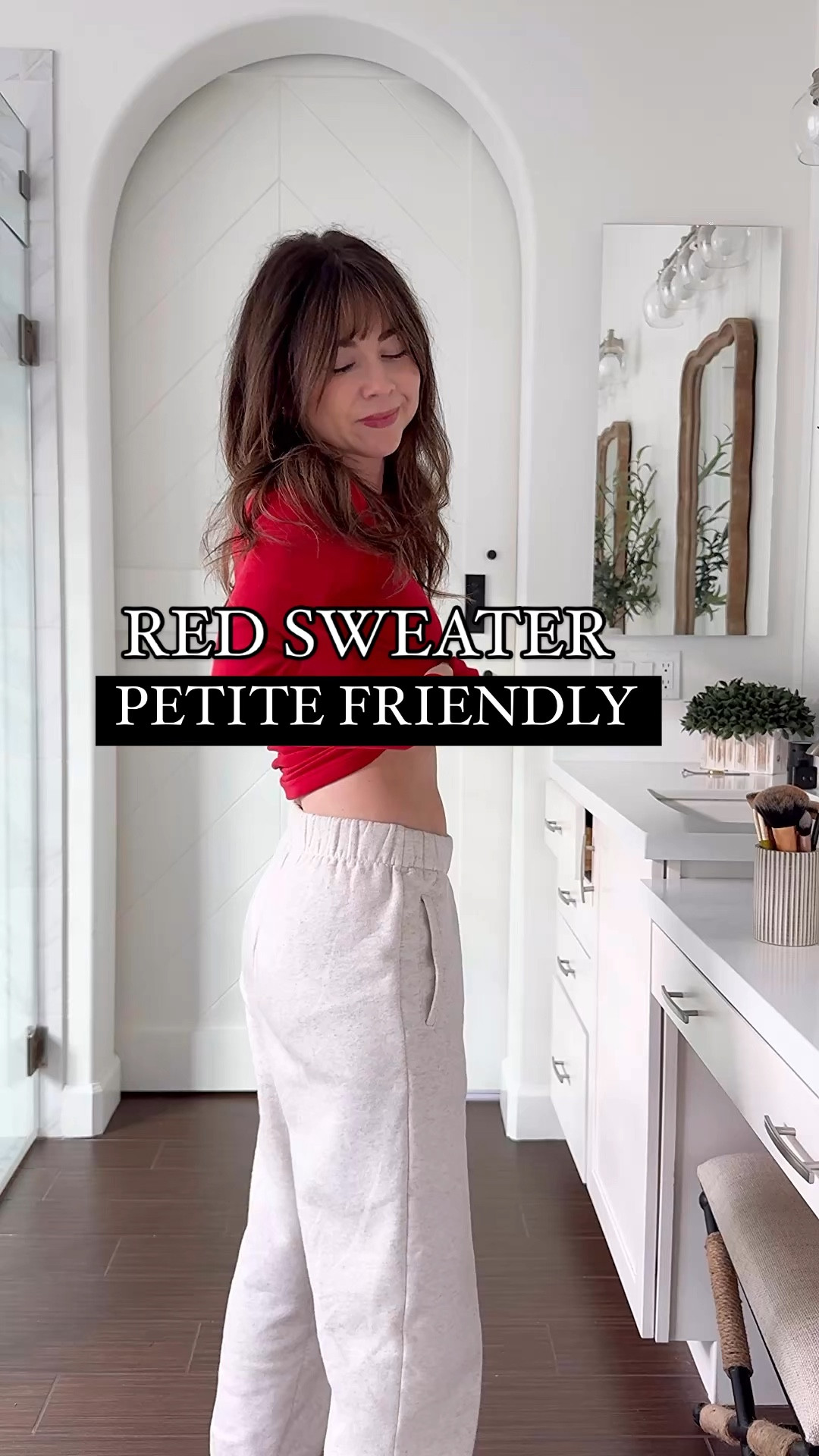 New petite friendly outfit wearing a red sweater in a causal way with boots.
I love a pop of red for the holidays! 

Red sweater xs 
Cardigan xs 
Jeans 00short 
Boots 5.5 

Sweater outfit. Wide leg jeans. Petite outfit. Casual outfits. Red sweater. 

#LTKFindsUnder50 #LTKWatchNow