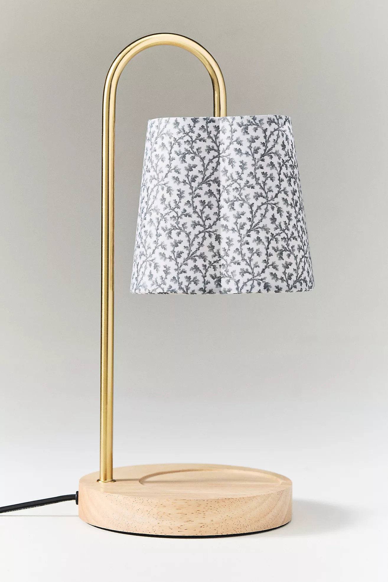 Printed Floral Candle Warmer Lamp | Anthropologie (US)