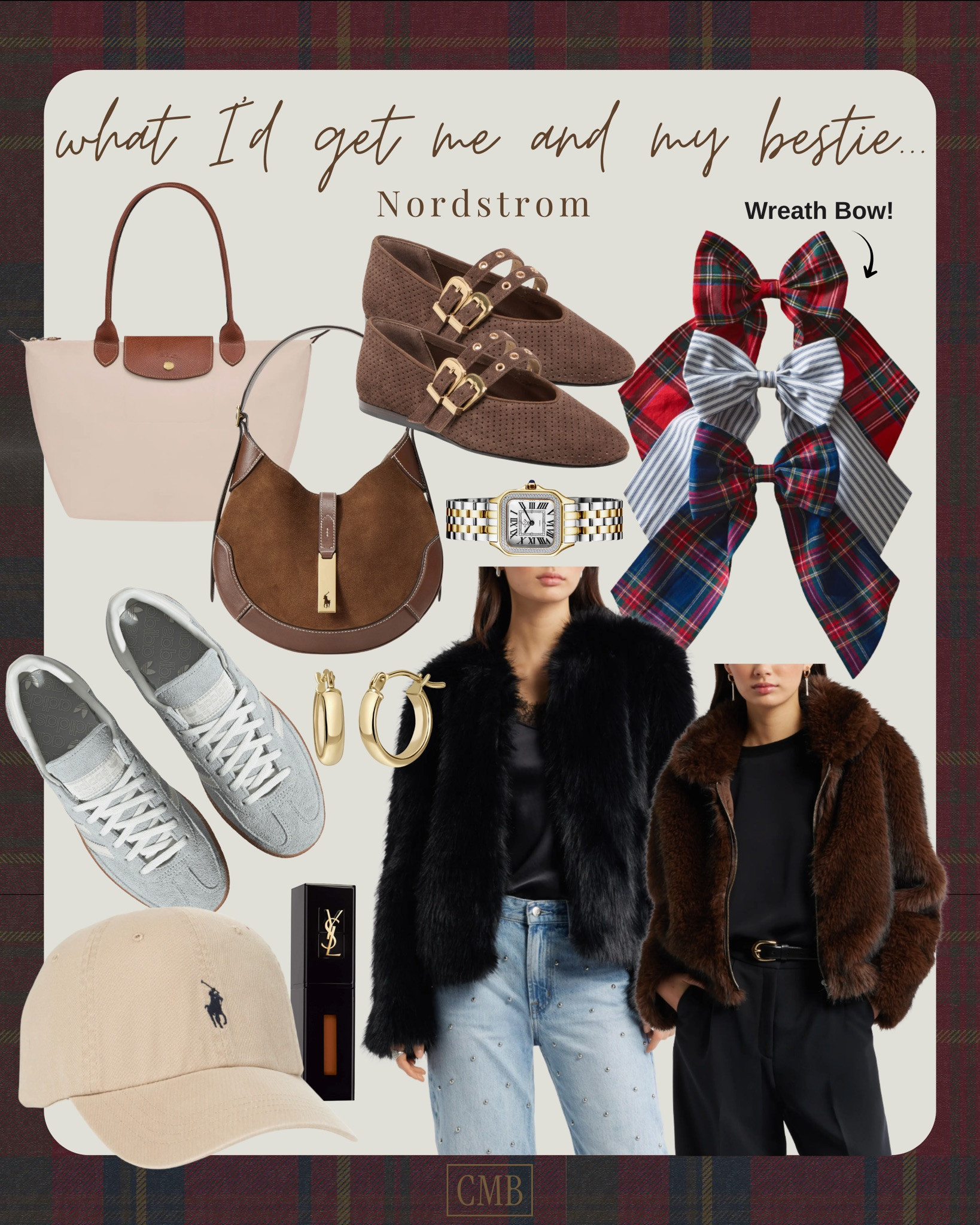 ✨ A little something for me… and a little something for my bestie.
Chic staples, cozy textures, and those fun holiday touches (the wreath bows are so good). These Nordstrom finds feel luxe but still wearable — the kind of gifts you secretly want two of.🤎

#NordstromStyle #GiftGuide #WinterOutfits #ChicGifts #HolidayStyle #ChrissyMarieBlog 

 #LTKGiftGuide #LTKSeasonal #LTKFindsUnder100