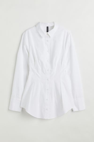 Tapered-waist shirt | H&M (UK, MY, IN, SG, PH, TW, HK)