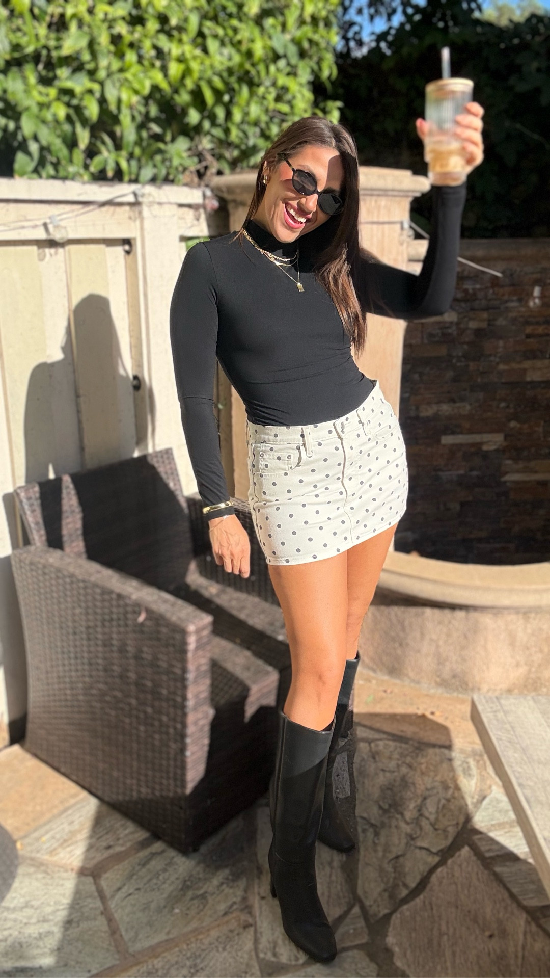 Size M top. Size 8 skirt 

#LTKootd #LTKgrwm