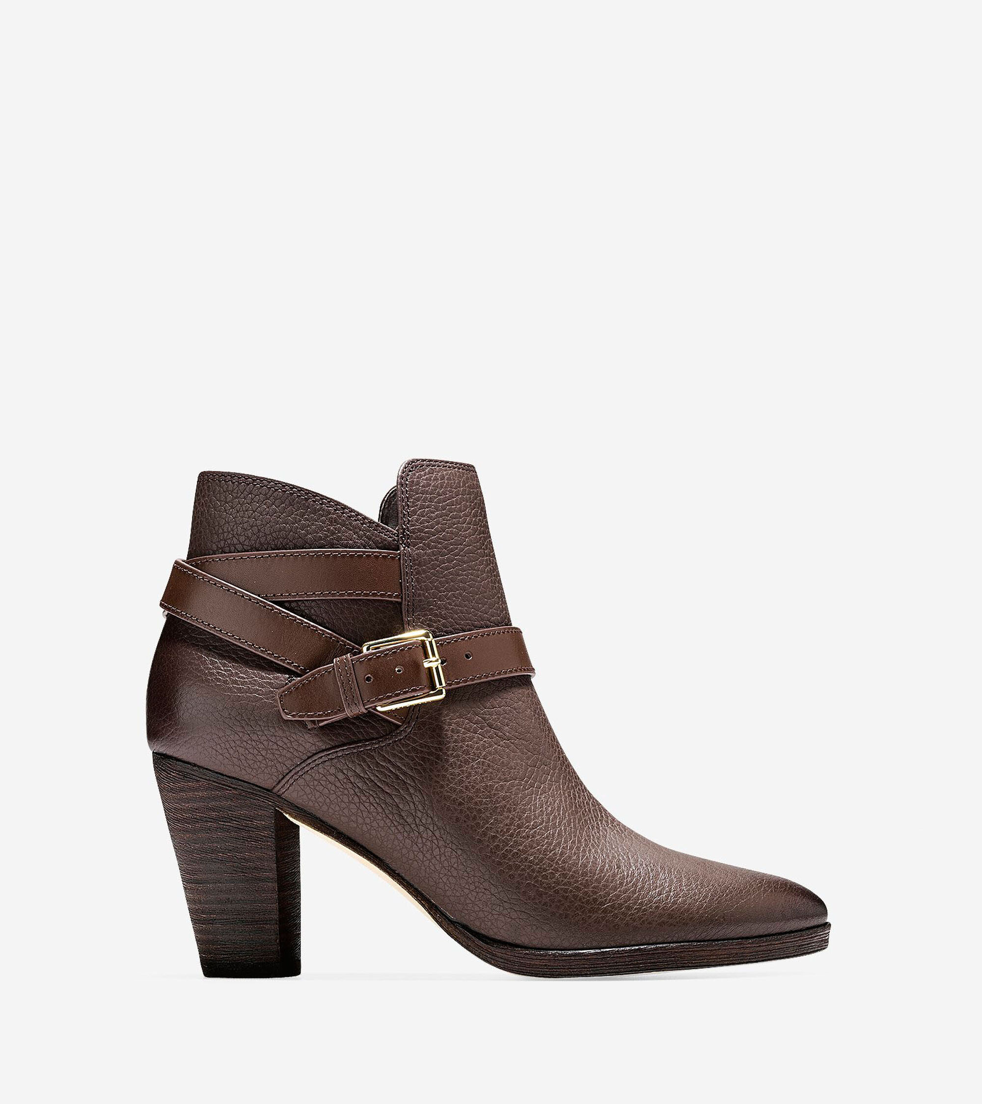 Cole Haan Womens Hayes Strap Bootie (75mm) | Cole Haan