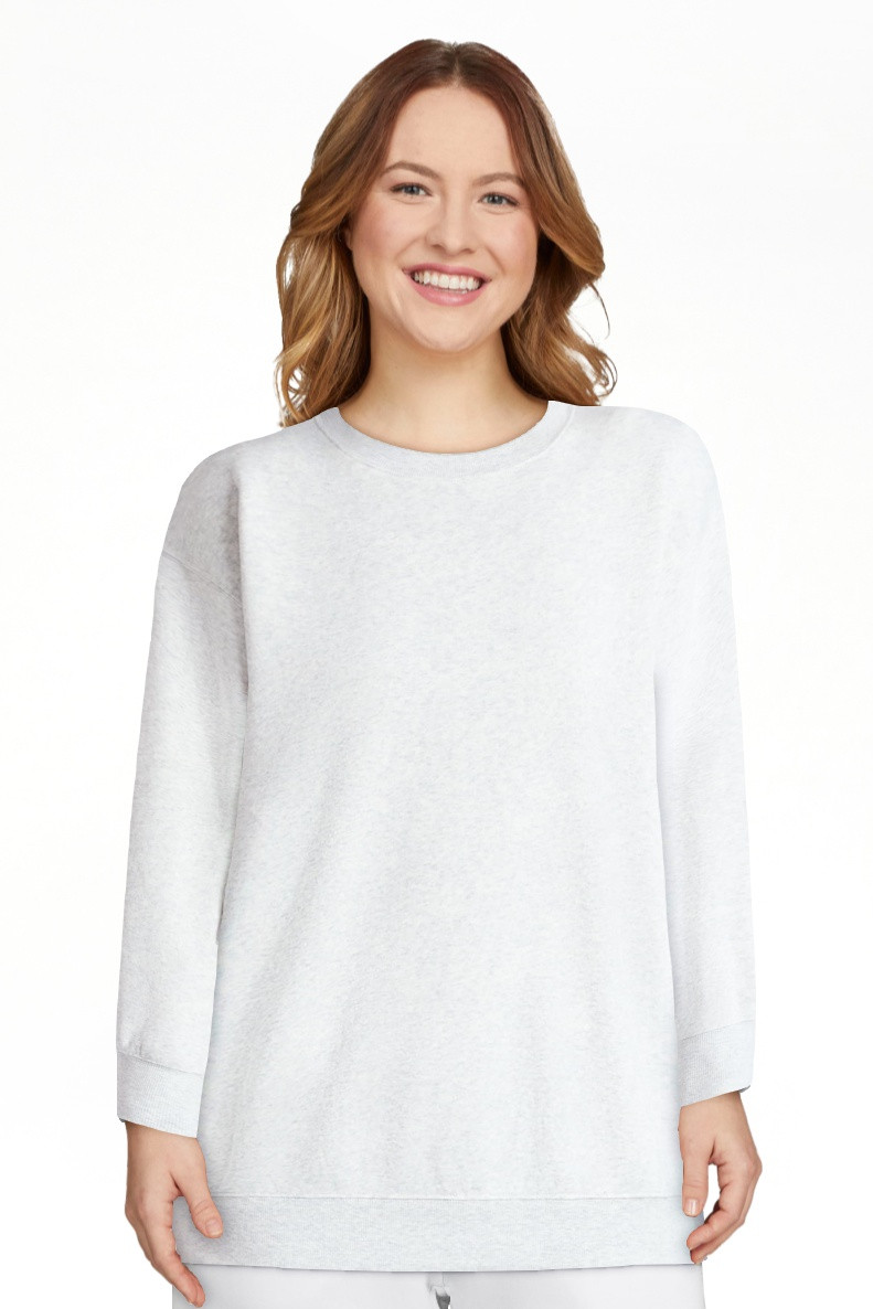 No Boundaries Fleece Oversized Sweatshirt with Long Sleeves, Women’s | Walmart (US)