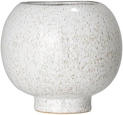 Amazon.com: Bloomingville White Stoneware Flower Pot Large Speckled : Everything Else | Amazon (US)