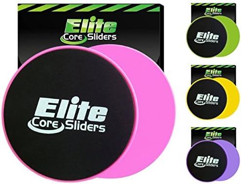 Elite Sportz Core Sliders for Working Out - Pack of 2 Compact, Dual Sided Gliding Discs for Full ... | Amazon (US)