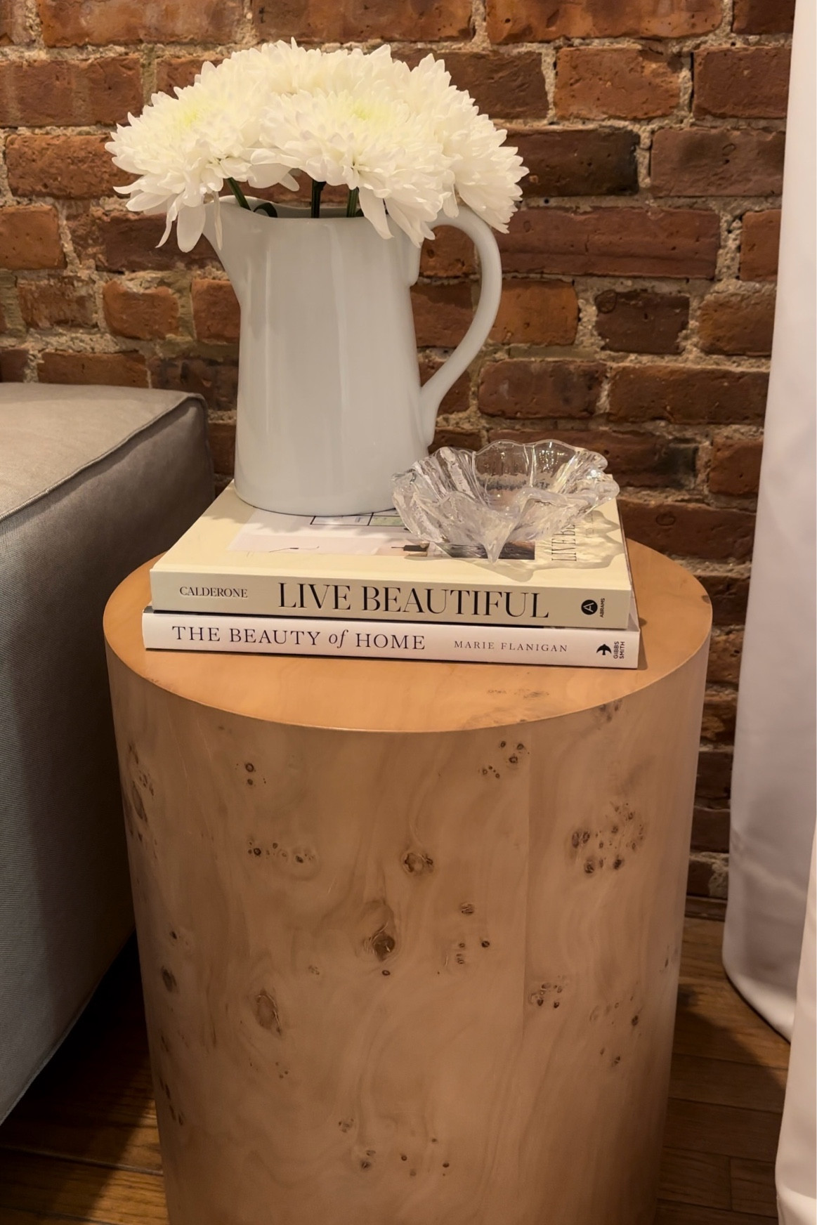 New side table! #burlwood #sidetable

#LTKHome