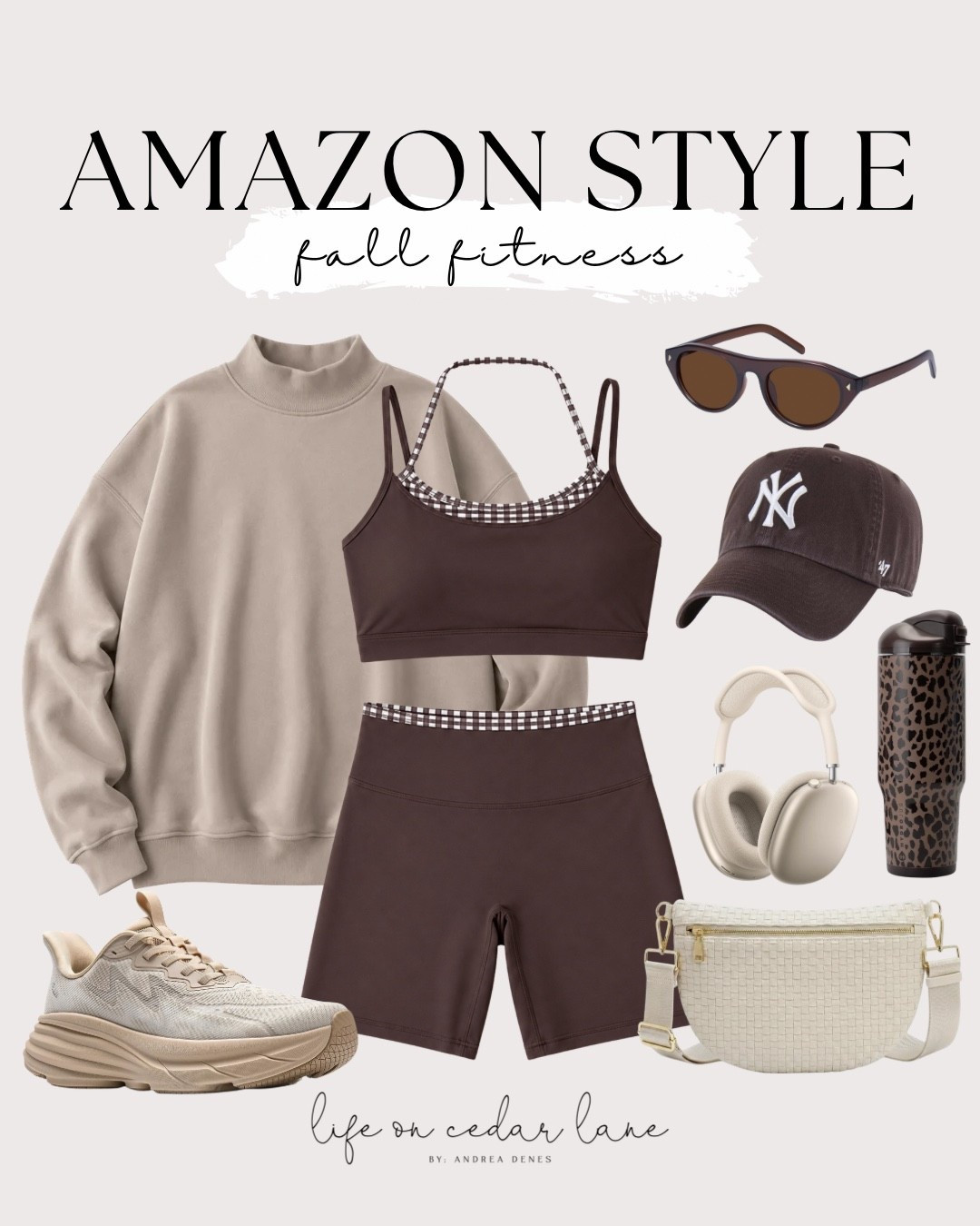 Got my fall fitness gear from Amazon! Comfortable and stylish for every workout. #fallfitness #amazonstyle