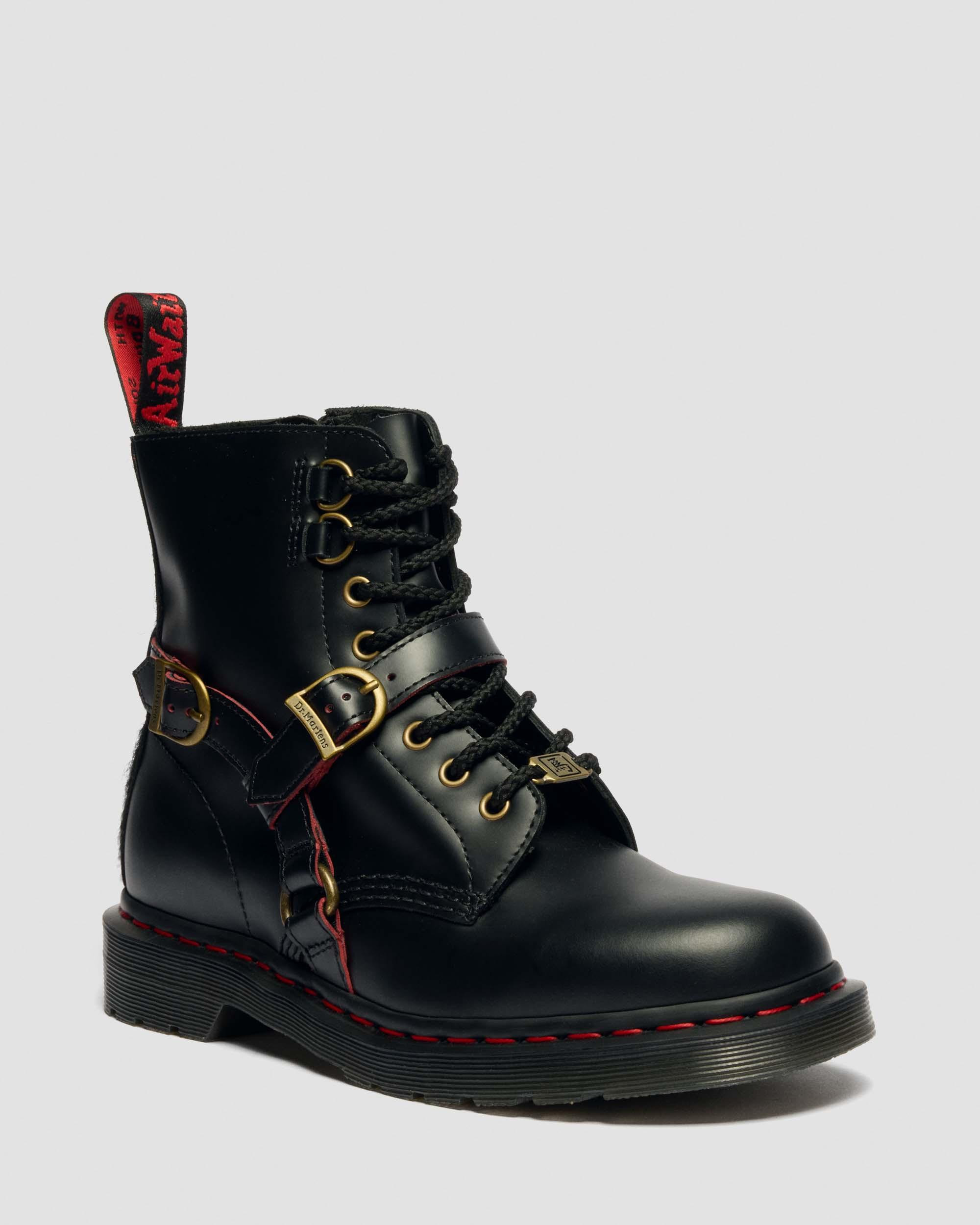 1460 Year Of The Horse Leather Boots in Black | Dr. Martens | Dr. Martens